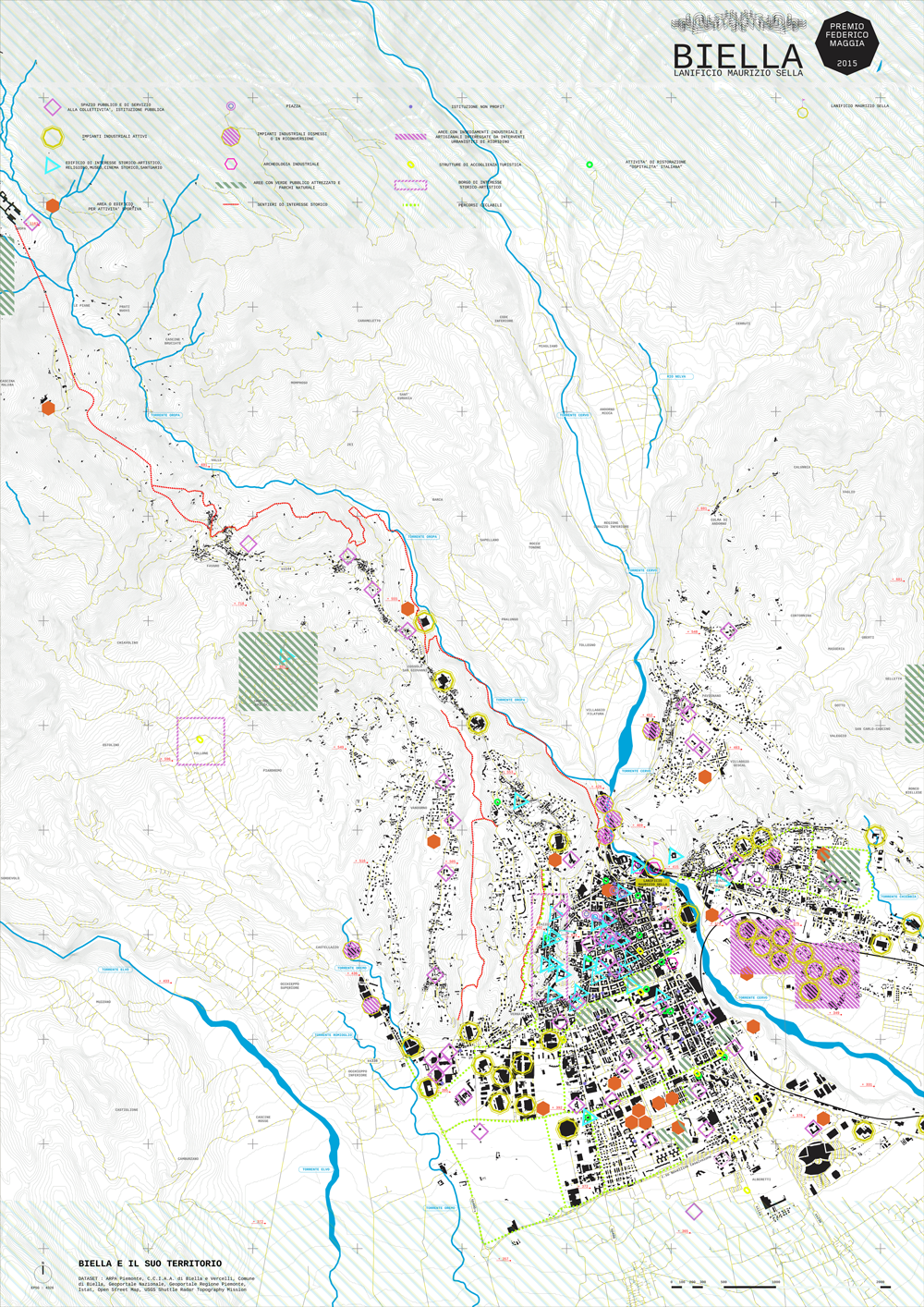 Biella cartography Premio Maggia