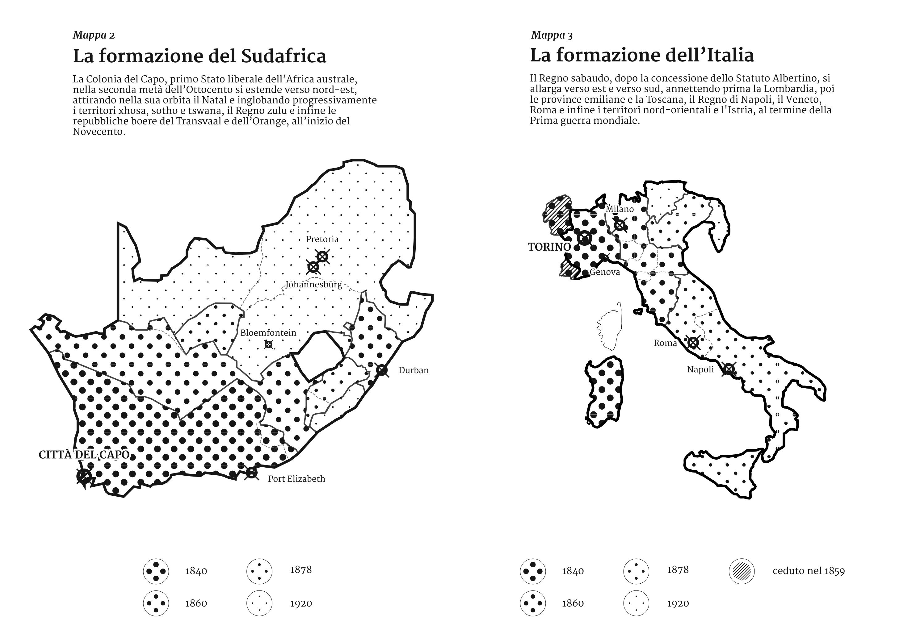 Il Sudafrica e l'Italia nella world economy 1760-2015